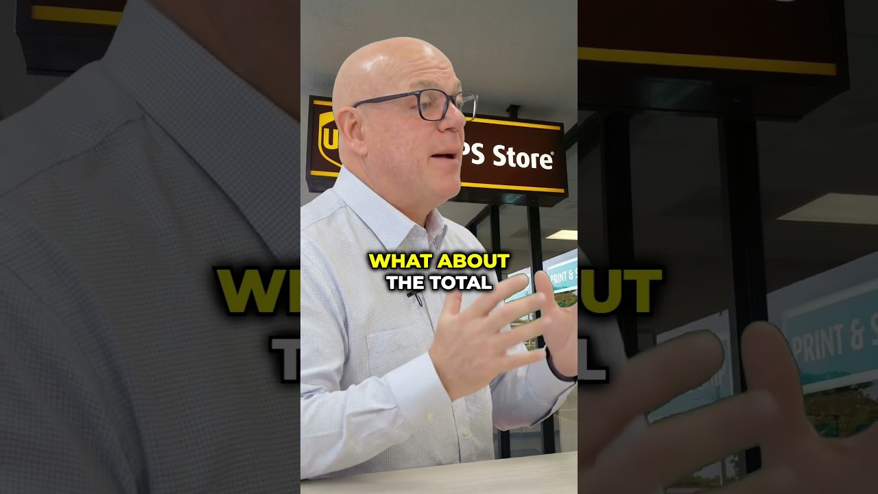 How much does it cost to open a UPS store?