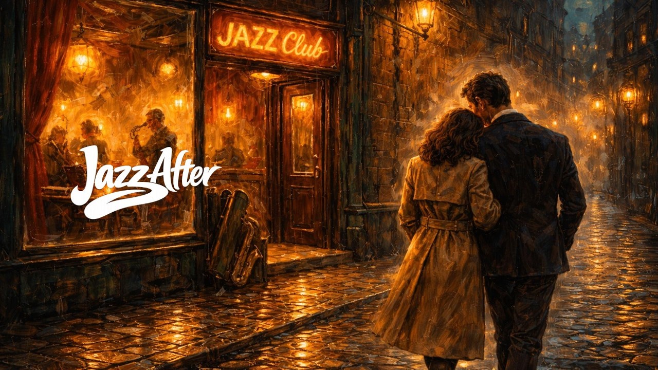 Walking Past the Jazz Club | 1950s After-Hours Noir Jazz