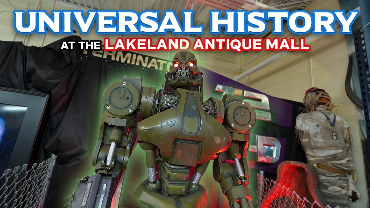 Universal Orlando HISTORY в антикварном торговом центре Lakeland Antique Mall!