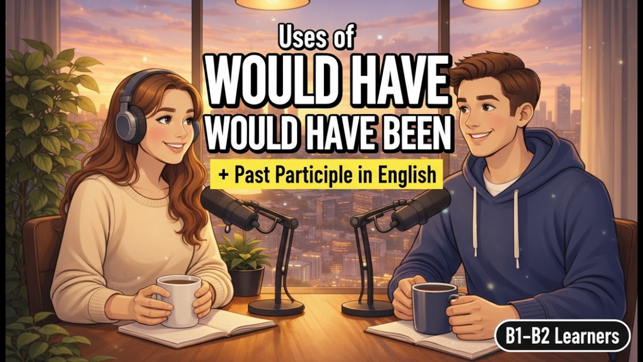 Uses of Would Have + Past Participle in English | Would Have vs Would Have Been | B1–B2 Grammar