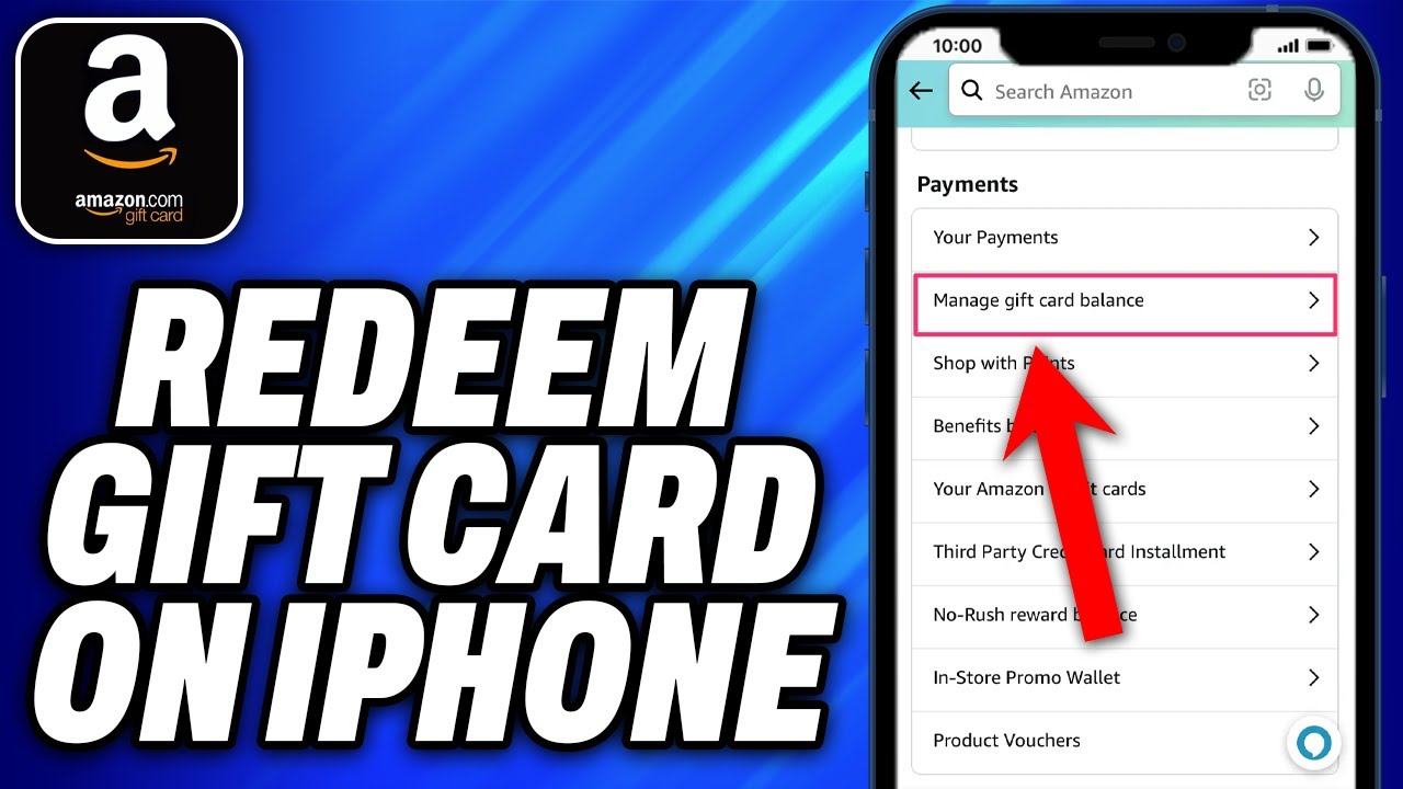 How To Redeem Amazon Gift Card on iPhone - Easy Fix