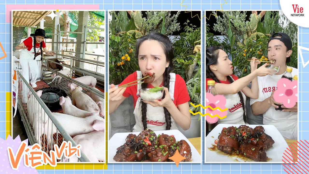 Quá hối hận tại sao không biết món giò heo kho coca này sớm hơn | Viên Vibi