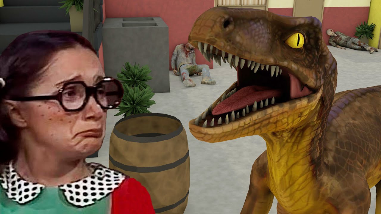 VECINDAD JURÁSICA 🦖 (parte 1) | El Chavo del 8