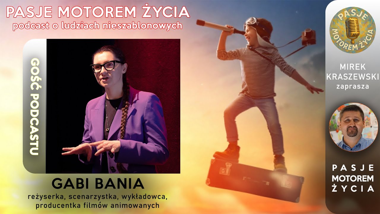 Gabi Bania w rozmowie z Mirosławem Kraszewskim Pasje Motorem Życia