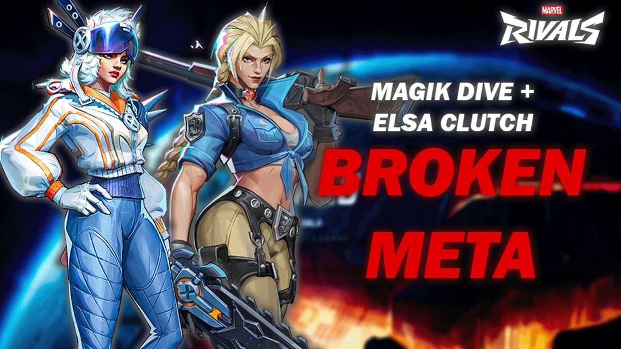 She Can Do It All | Dive | Anti Dive | Poke | Flank | Marvel Rivals #marvelrivals