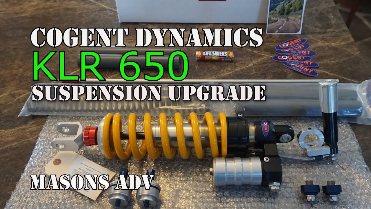 Распаковка подвески Cogent и установка заднего амортизатора Moab Pro Ultimate | Masons ADV | KLR 650