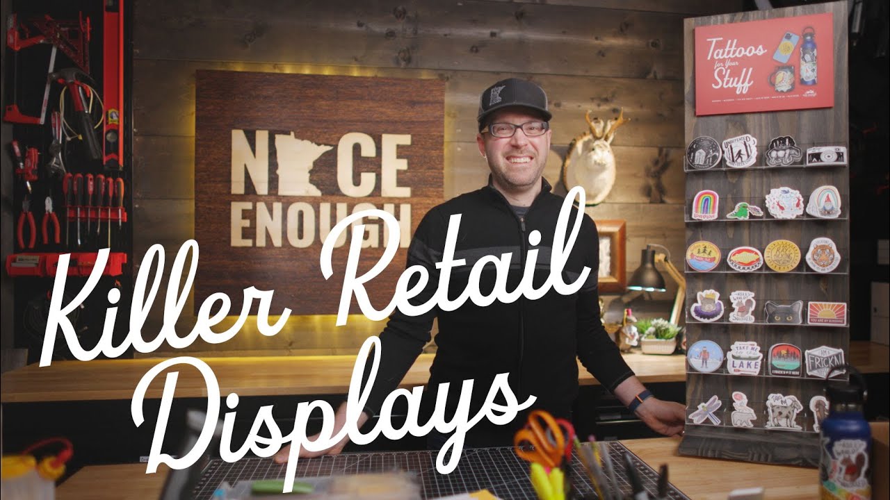 Creating Amazing Retail Sticker Displays