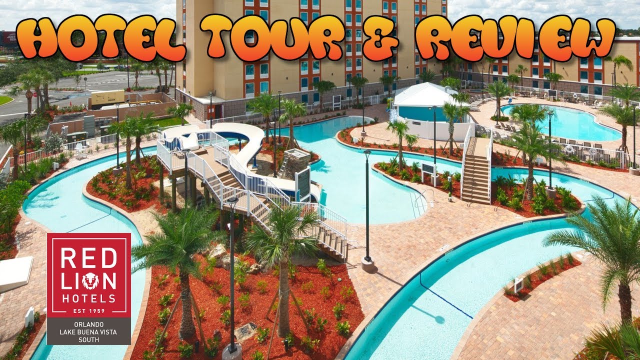 Полный тур по отелю Red Lion Lake Buena Vista South (Киссимми, Флорида) — Hotel VLOG & Review