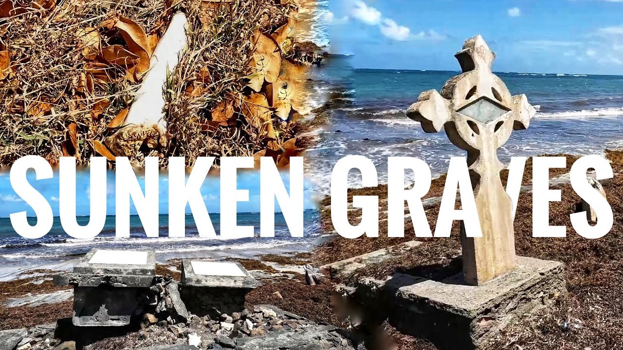 SUNKEN GRAVES at Carriacou Grenada - #61