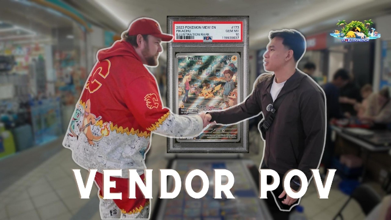 I Vended My First Pokémon Card Show… I Wasn’t Ready for This | Vendor POV