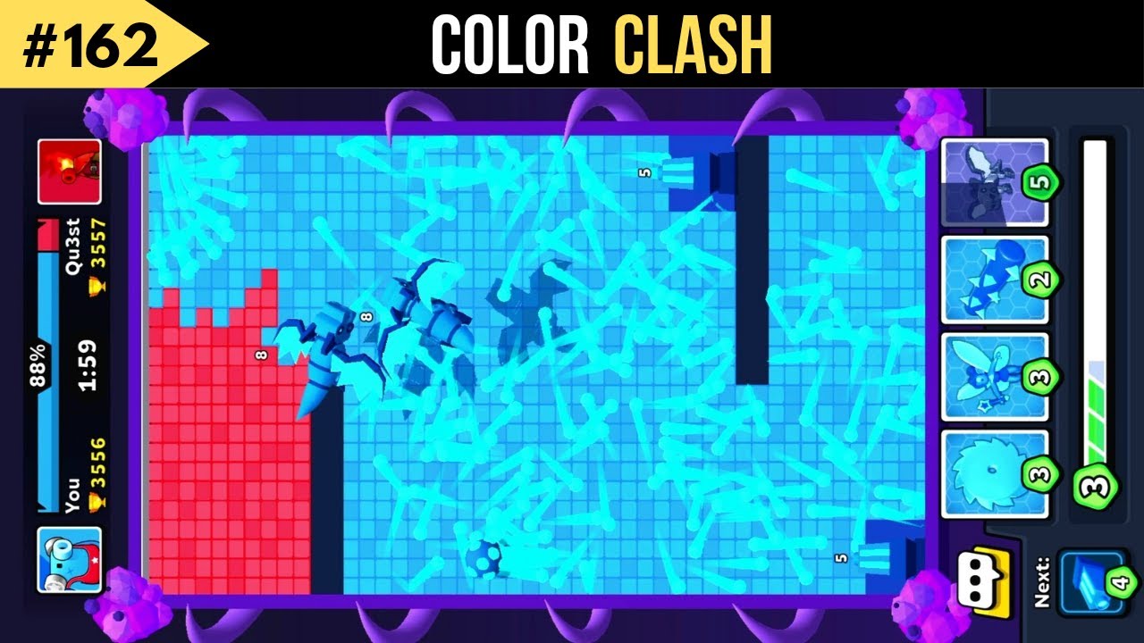 Color clash gameplay - color clash game - color clash mod apk #162