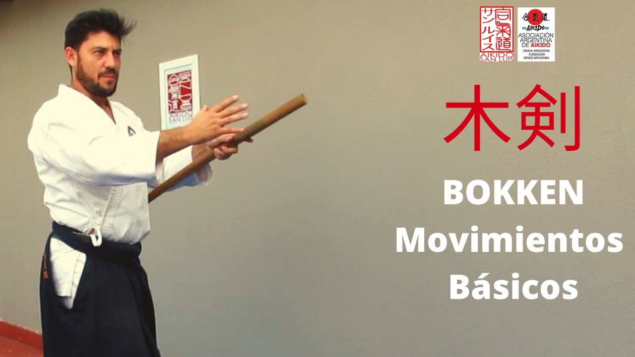 Entrenamiento con espada japonesa.