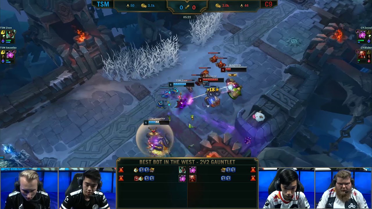 TSM vs C9 2v2 Highlights | Rift Rivals 2019 Best Bot in West | Team Solomid vs Cloud9