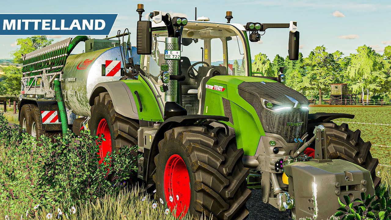 LS22: Gülle und Mist fahren! - Timelapse! | Mittelland #44 | LANDWIRTSCHAFT SIMULATOR 22
