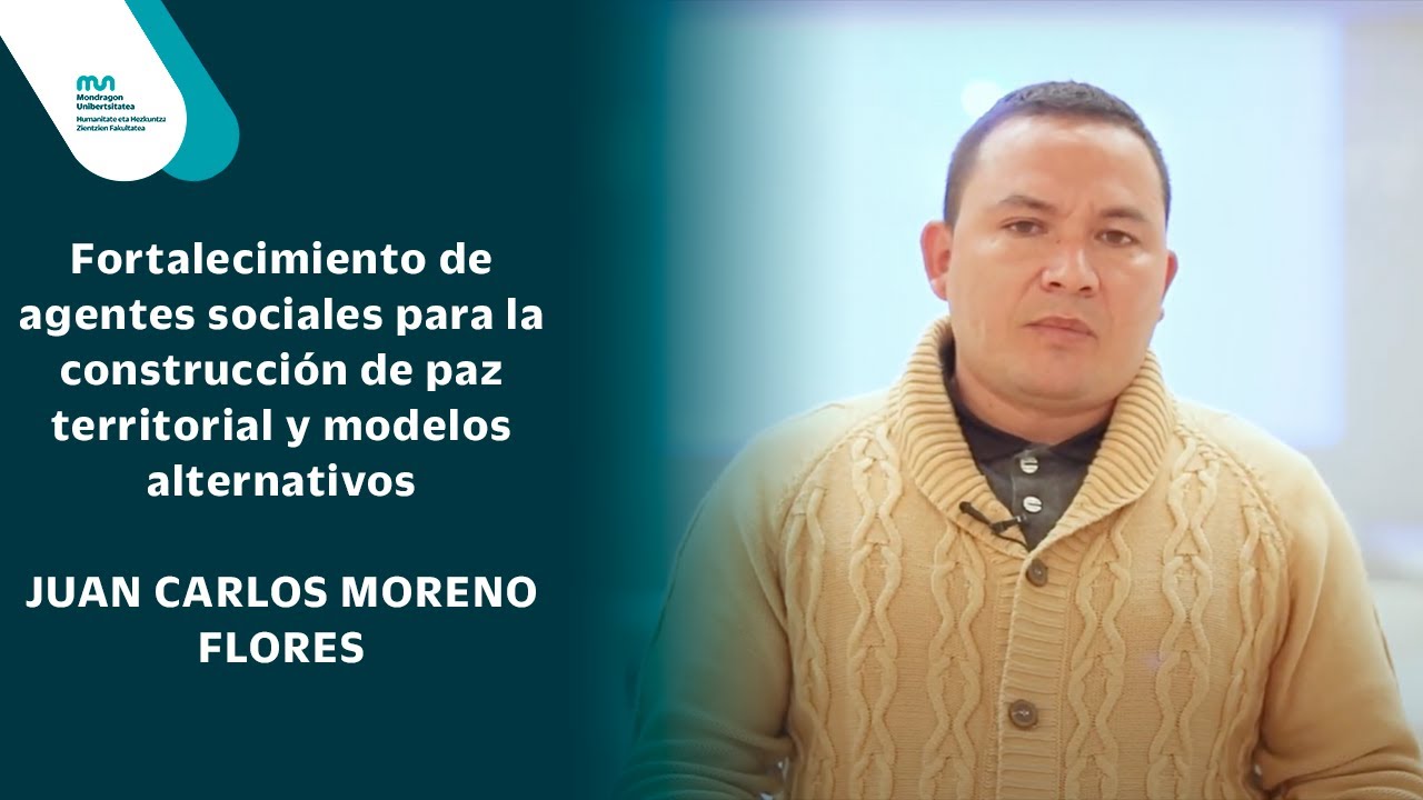 Fortalecimiento de agentes sociales para la construcci&oacute;n de paz territorial y modelos alternativos