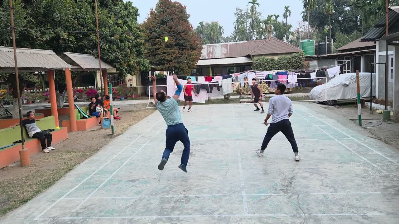 Day 34 of 2026 (Match 1) Sir Tea & Sir Mapuia VS Sir Zuala & Sir Vala [Badminton Match]