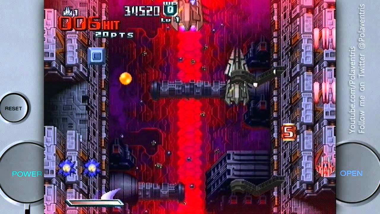 Zanac X Zanac on a Sony Playstation 1