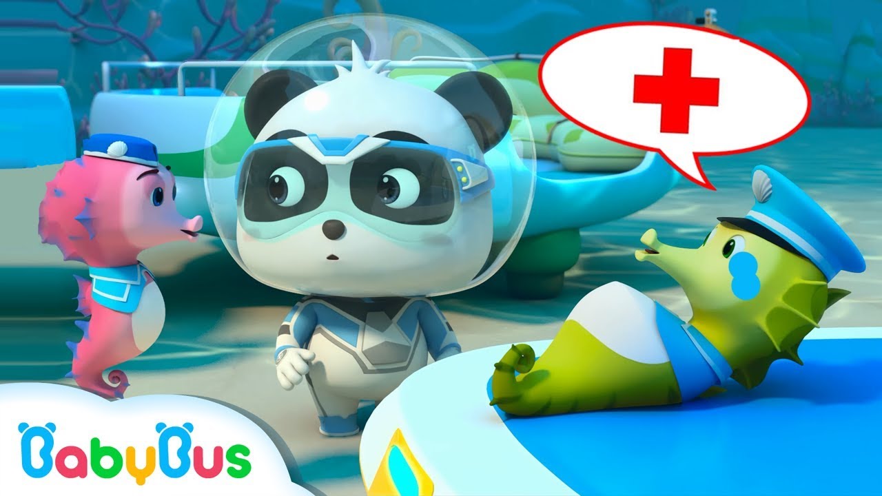 * NEW * Super Panda спасает папу-морковку | Super Rescue Team 9 | Мультфильм Панды | BabyBus