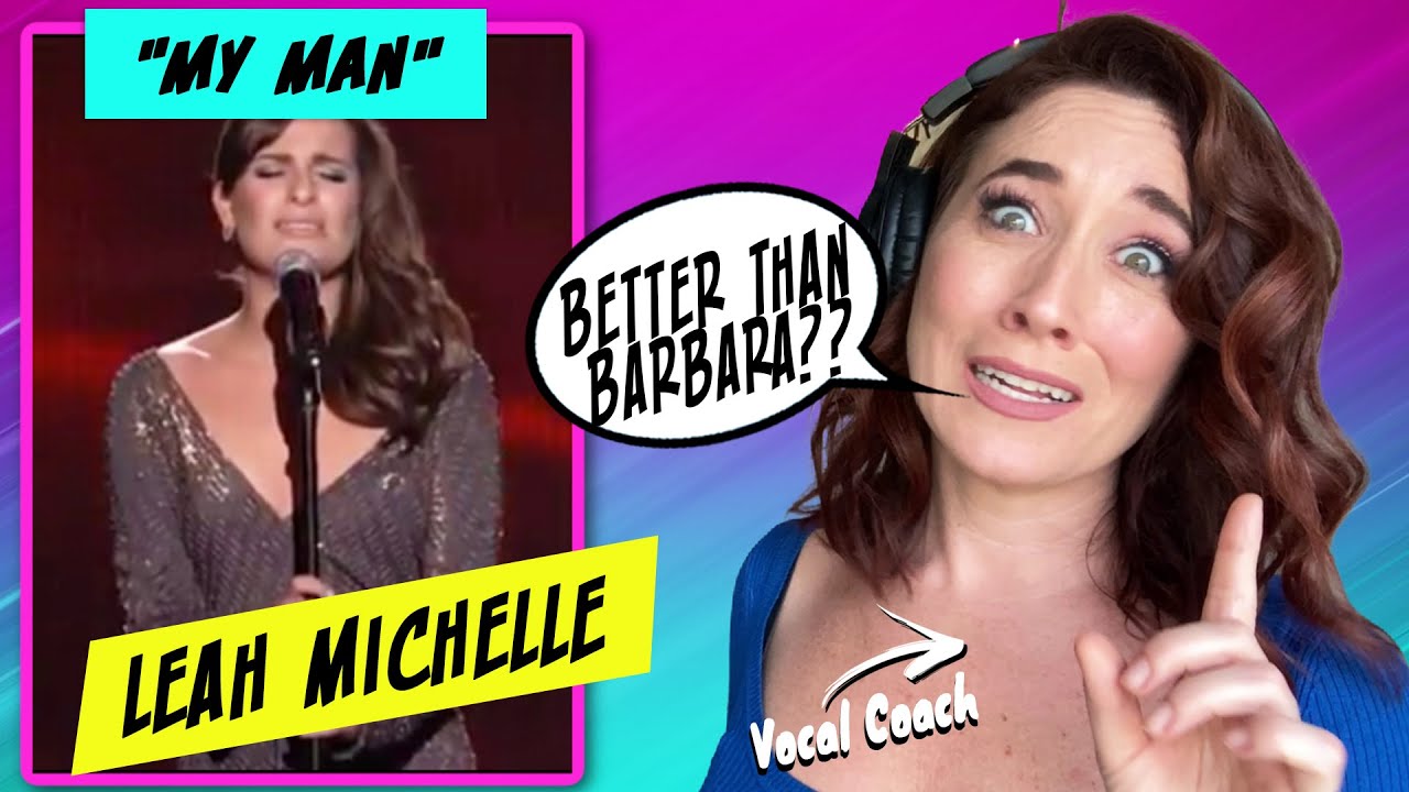 Vocal Coach Reacts Lea Michele - My Man | WOW! She was...