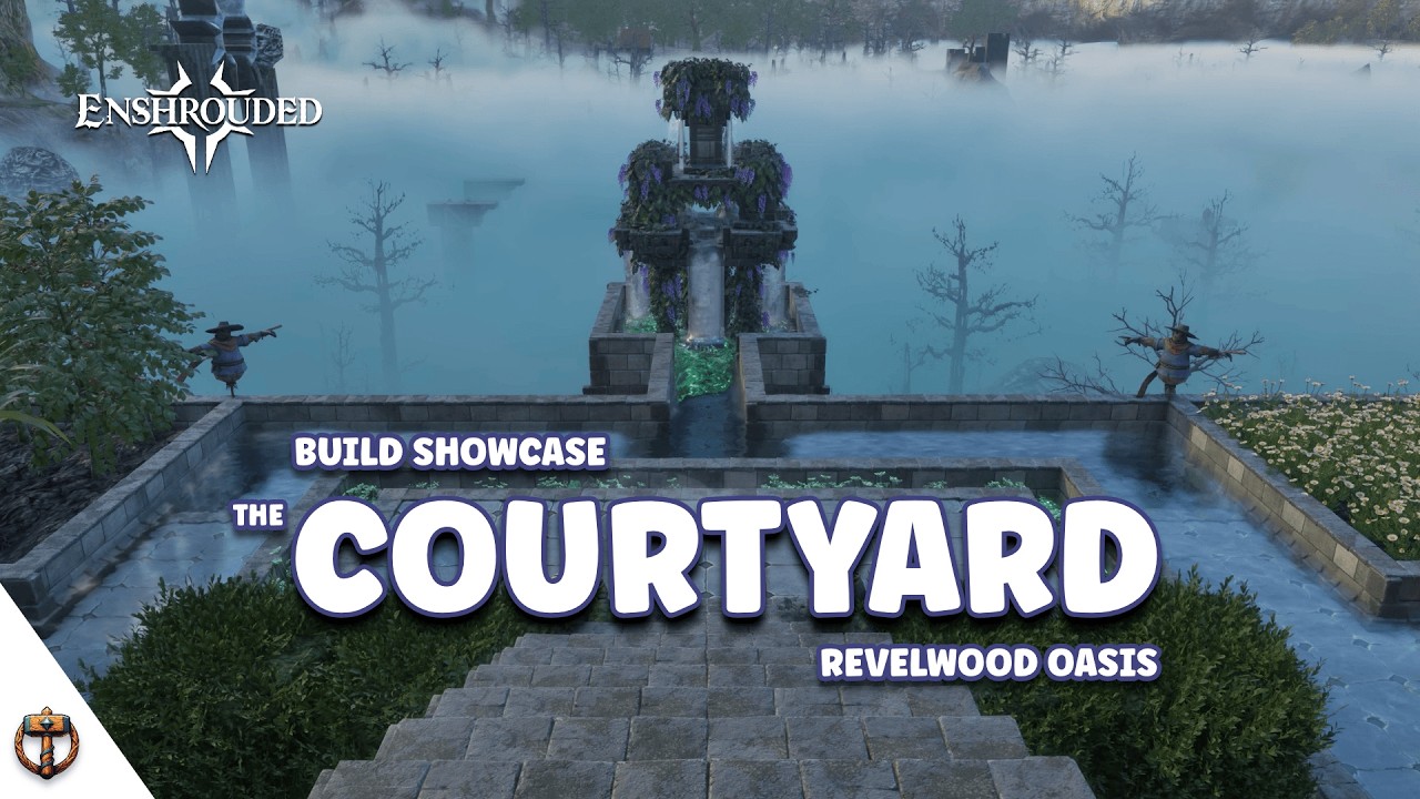 Enshrouded Build Showcase - Courtyard (Part 2)