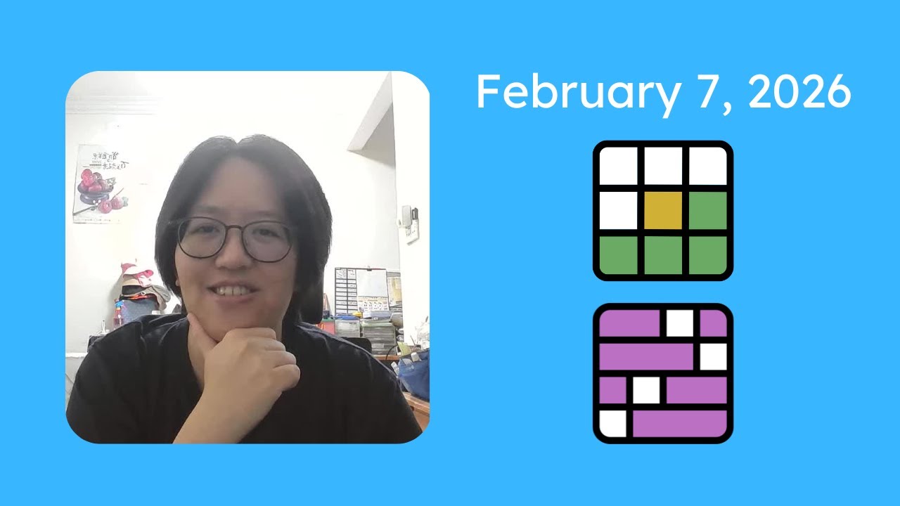Wordle #1694 and Connections #972 | February 7, 2026