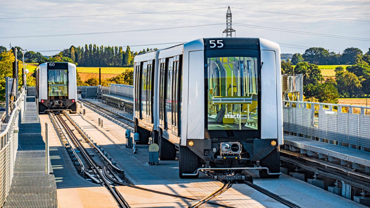 RENNES MÉTRO - NOUVELLE LIGNE B - LE NOUVEAU MÉTRO EST LA !