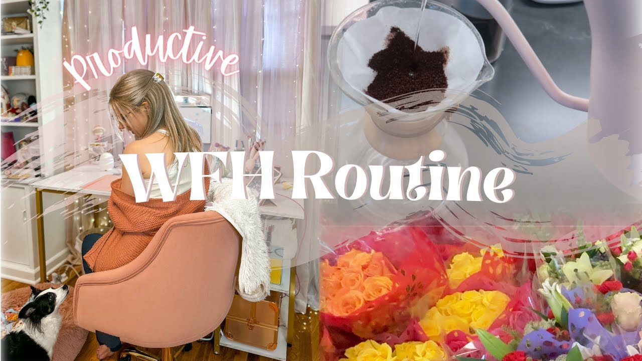 My REALISTIC Work From Home Routine | Autoimmune disorders, running errands, staying productive