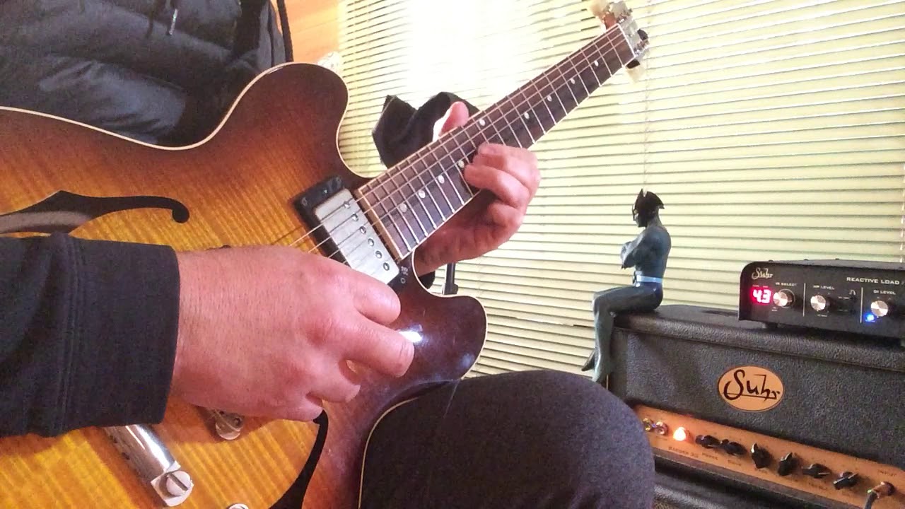 Larry Carlton - (It Was) Only Yesterday (cover) with Gibson cs-336