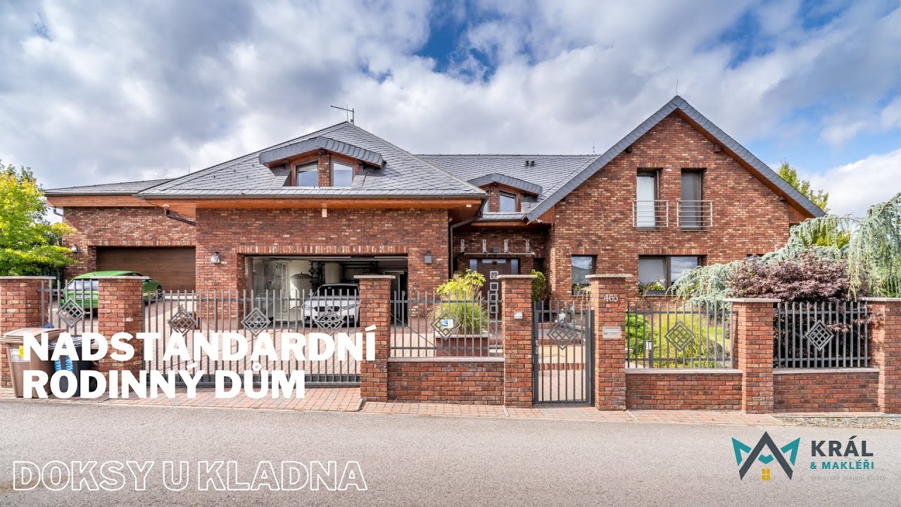Nastandardní rodinný dům u Kladna