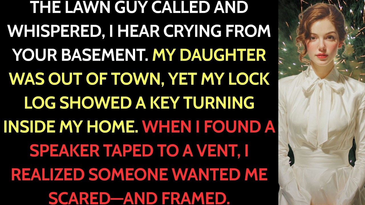 “I Hear Crying… From Your Basement.” The Lawn Guy Called While My Daughter Was Away.