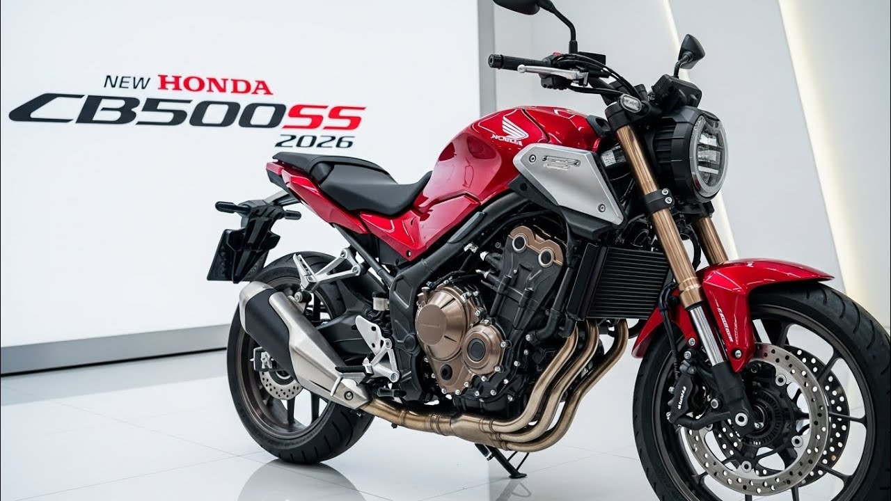 New Honda CB500SS 2026 🔥 Finally Revealed! Retro Power Meets Modern Tech | Full Review