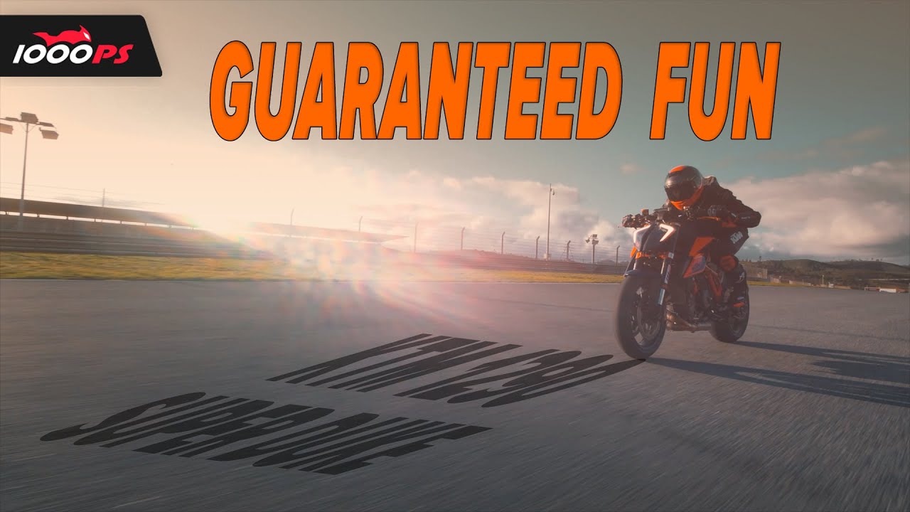 Тест KTM 1290 Super Duke R на проселочной дороге и гоночной трассе