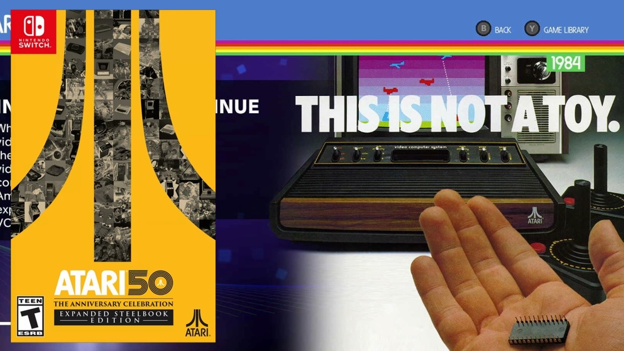 Atari 50: The Anniversary Celebration Gameplay | Nintendo Switch |