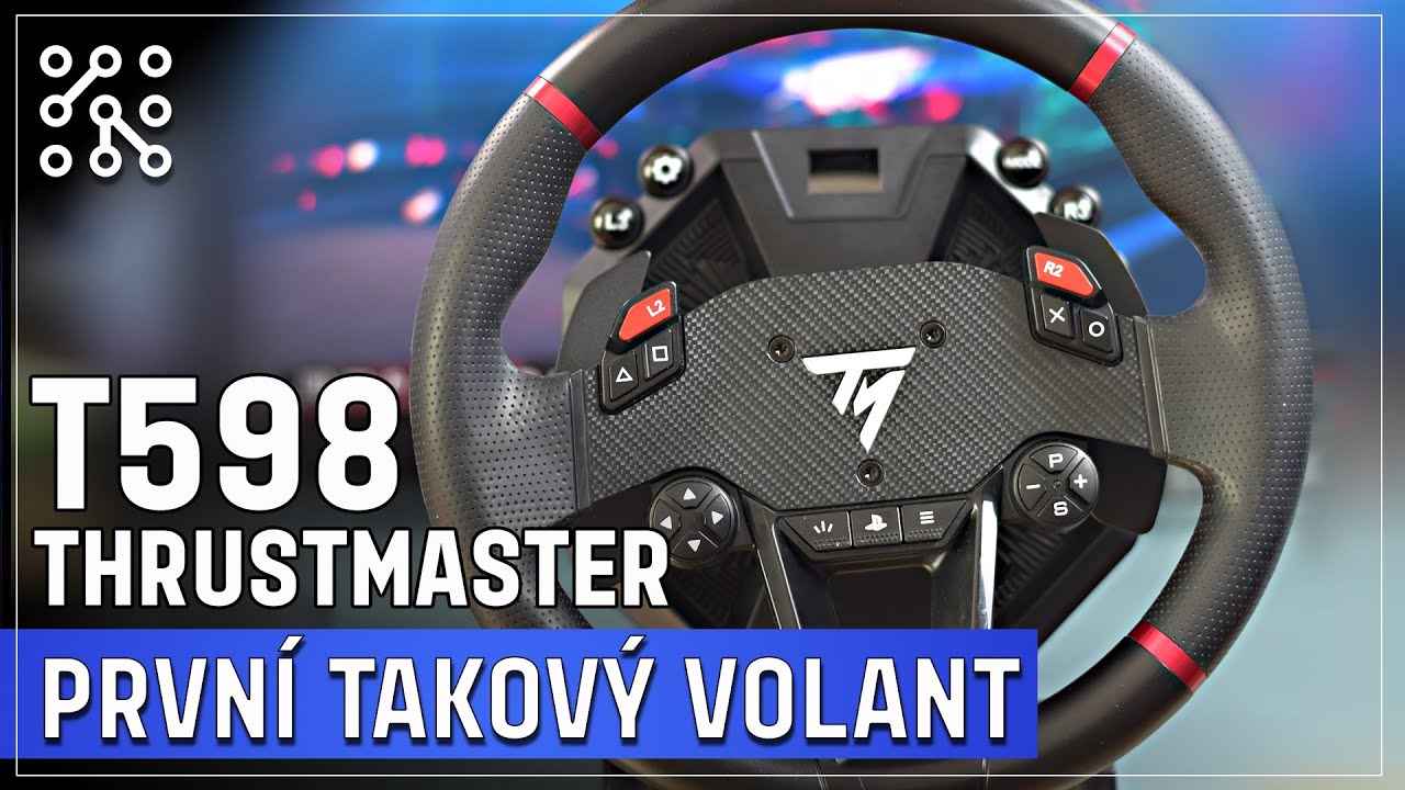 Thrustmaster T598 - První volant DIRECT DRIVE | Hardware | kROBOT