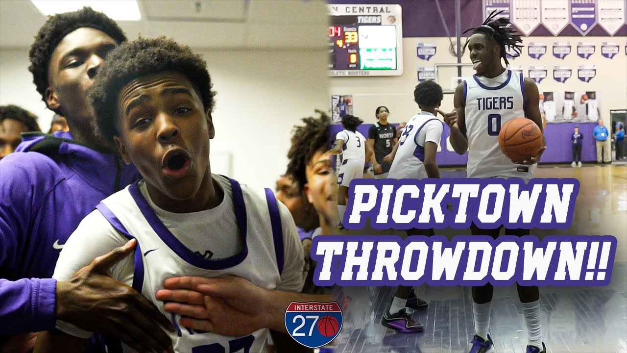 Freshman CALLS GAME?! Battle of Pickerington DUNK FEST GETS HEATED 👀 [Full Game Highlights]