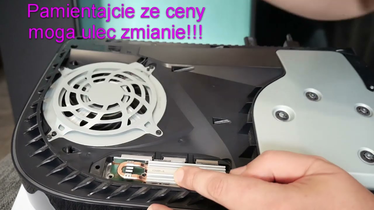 Jak zaoszczędzić kasę kupując dysk SSD do Playstation 5 i jak zamontować chłodzenie dwustronne !!!