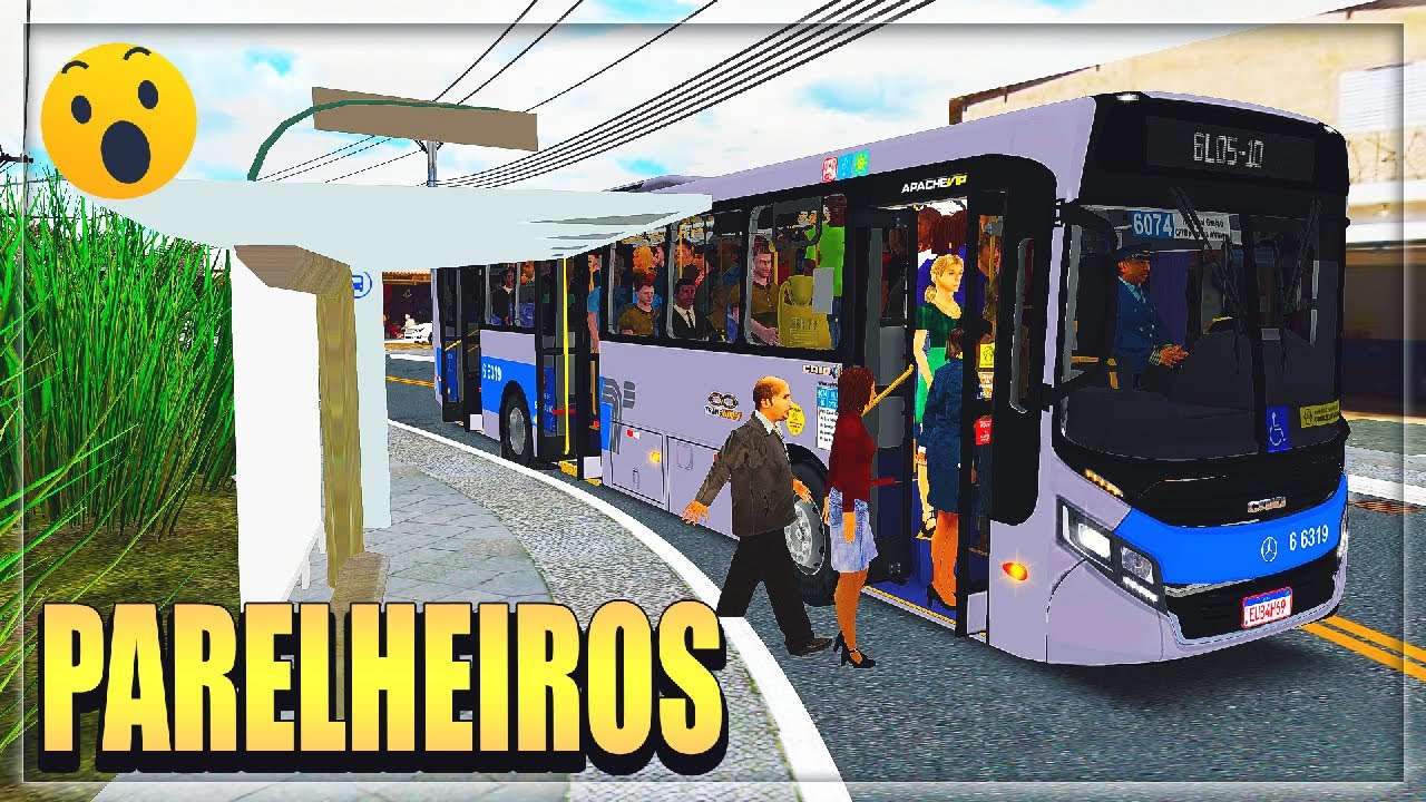 ÔNIBUS MEGA LOTADOO😲! Saimos da BARRAGEM com DESTINO ao TERMINAL l Mapa Parelheiros - OMSI 2