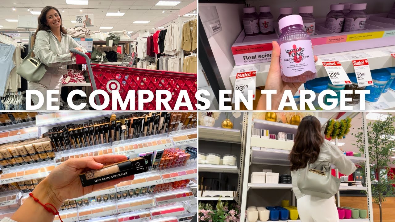 Acompáñame a TARGET 🎯 La tienda MÁS popular de USA | ¿Qué productos vale la pena comprar? 👍 Vlog