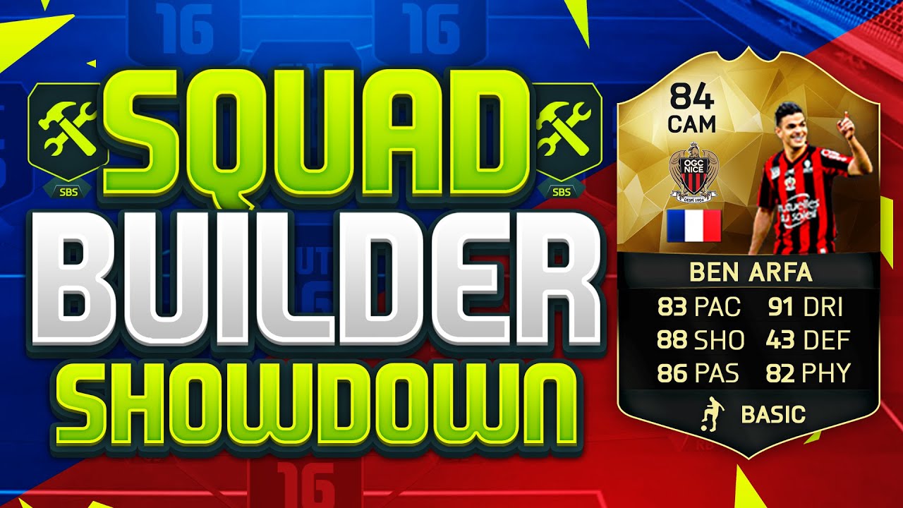 FIFA 16 SQUAD BUILDER SHOWDOWN!!! THIRD INFORM BEN ARFA!!! The Best 5 Star Skiller On Fifa 16
