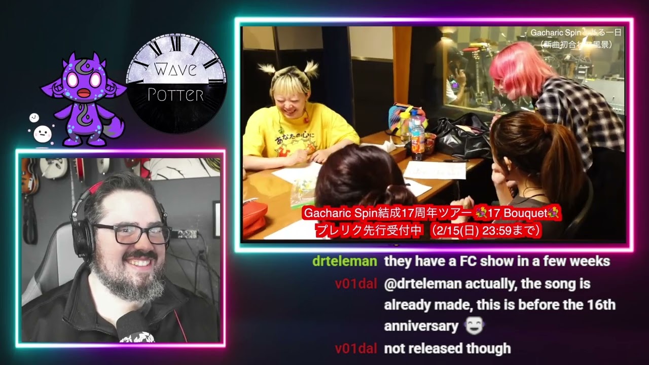 Music teacher reacts to A day in the life of Gacharic Spinのとある一日〜17周年ツアーのプレリク先行スタートしたよ〜