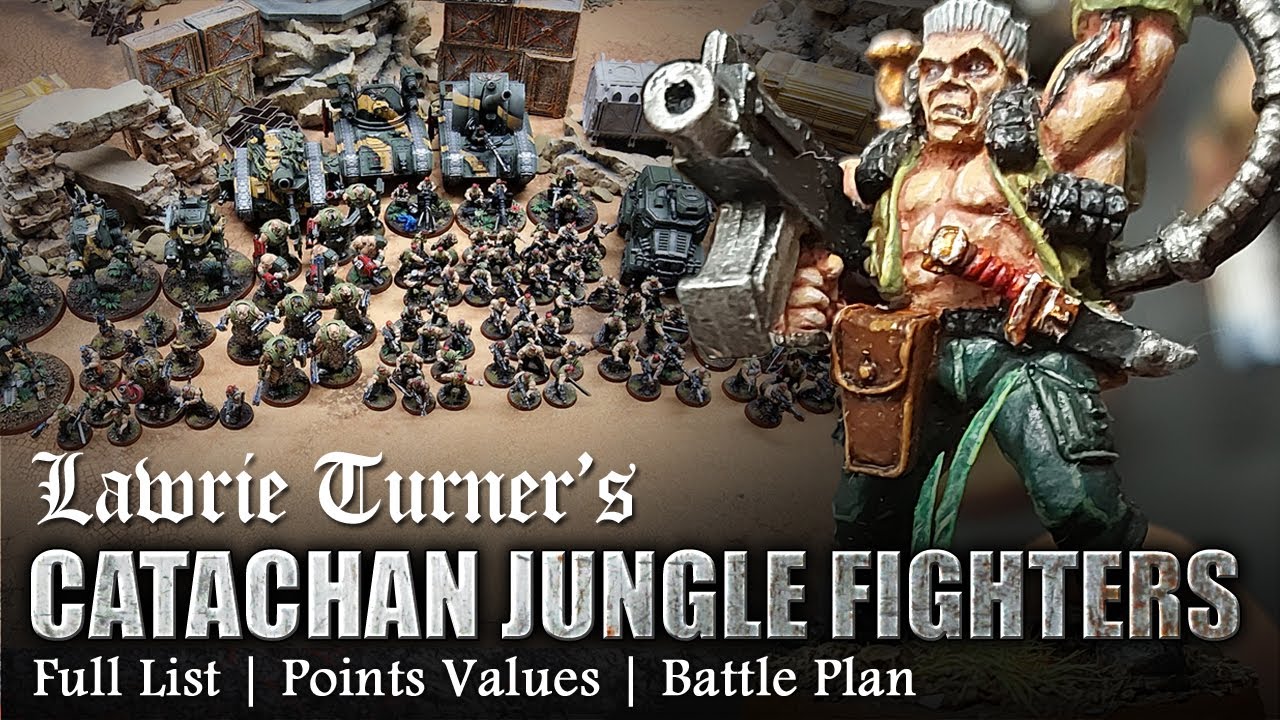 Catachan Jungle Fighters Astra Militarum Warhammer 40K 10th Edition 2000pts Complete Army Tier List
