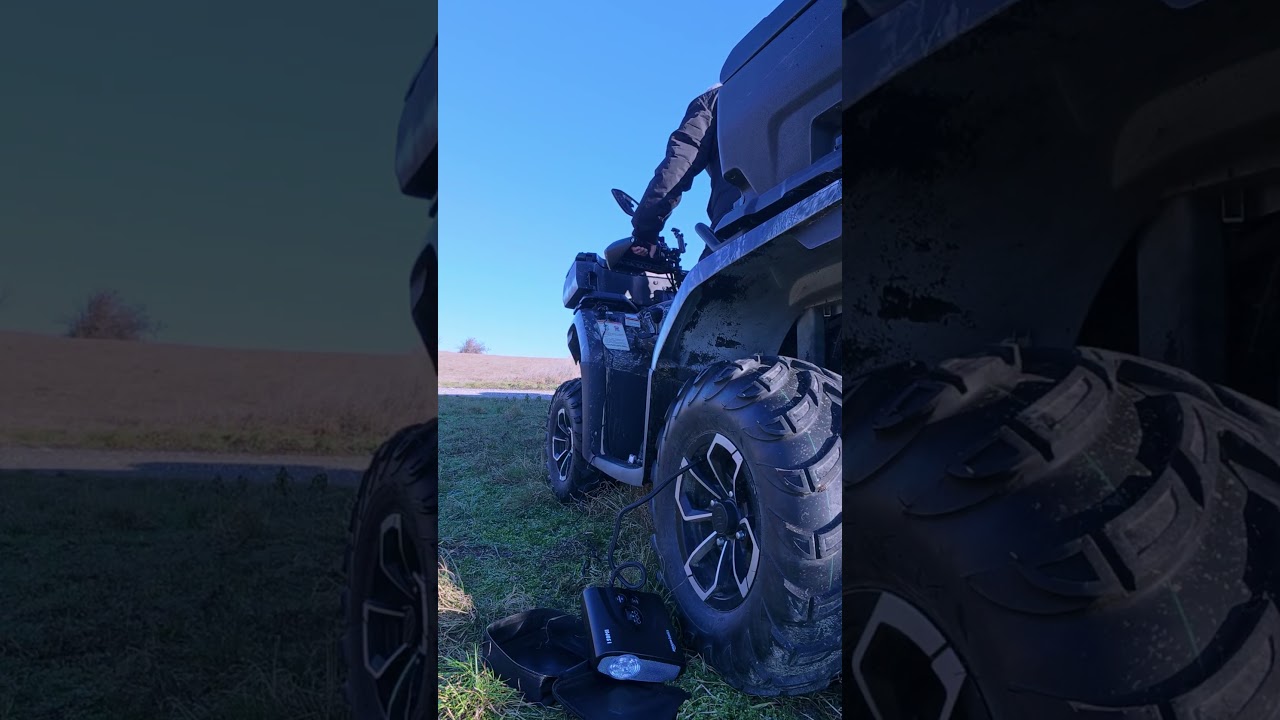 Quad/ATV fahren: Luftdruck prüfen richtig gemacht