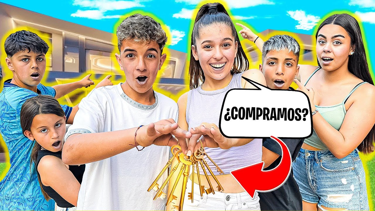 ME VOY a una MANSION de LUJO con el TEAM!! -¿la compramos?