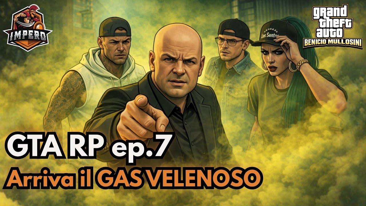 ARRIVA IL GAS VELENOSO - GTA RP - IMPERO - ep.7