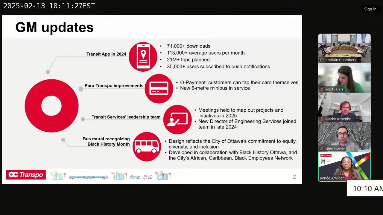 Transit Committee —  February 13, 2025