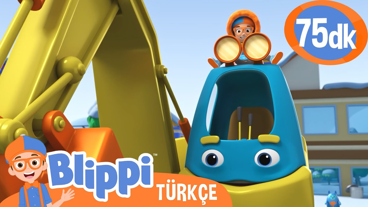 Blippi Karla M&uuml;cadele Aracını Keşfediyor ❄️ | Blippi T&uuml;rk&ccedil;e - &Ccedil;ocuklar i&ccedil;in Eğitici Videolar