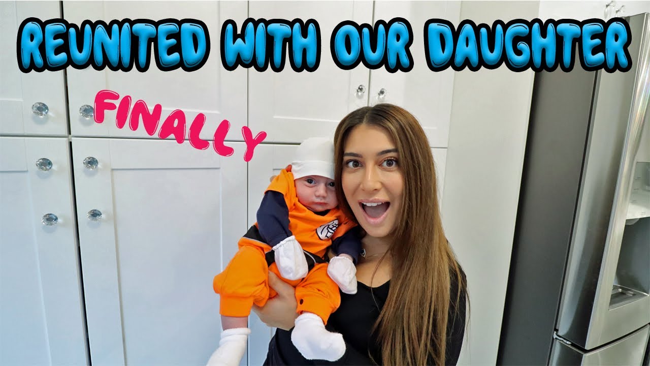 REUNITED WITH OUR BABY FINALLY!