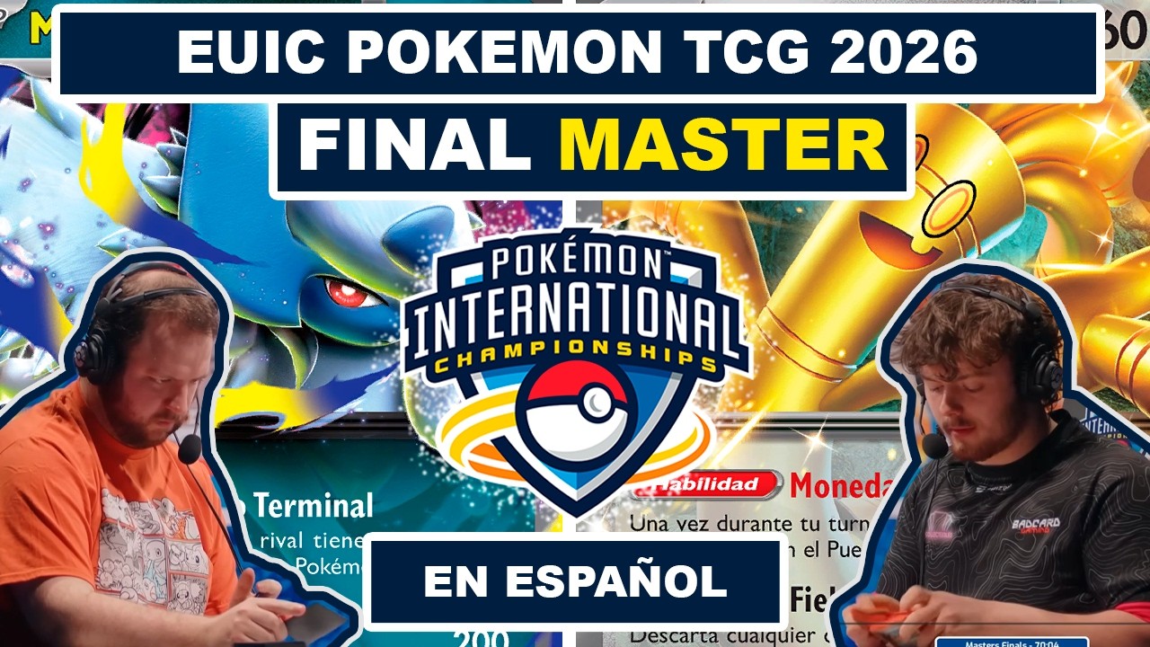 LA INCREIBLE FINAL MASTER DEL TORNEO INTERNACIONAL de CARTAS POKEMON TCG EUIC 2026