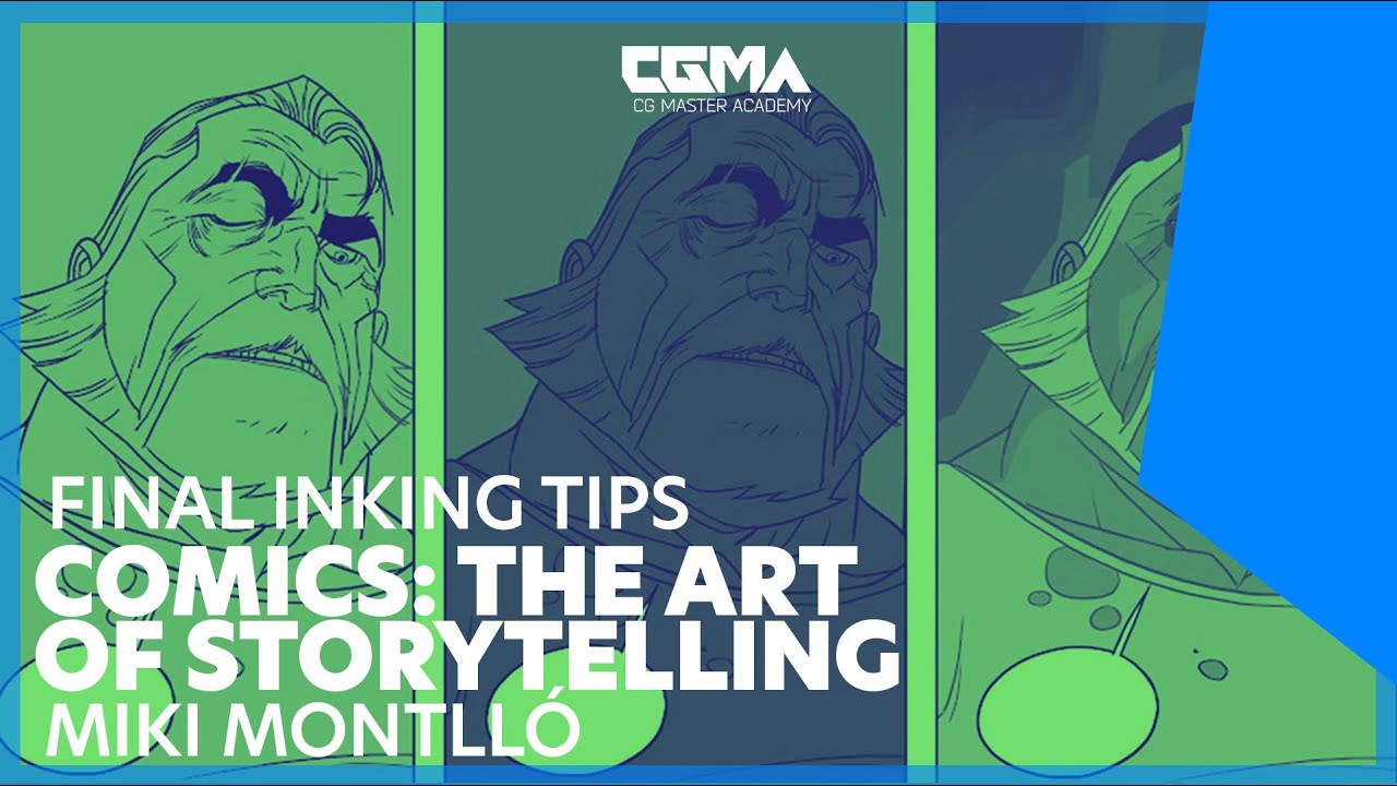 CGMA | Final Inking Tips With Miki Montllo