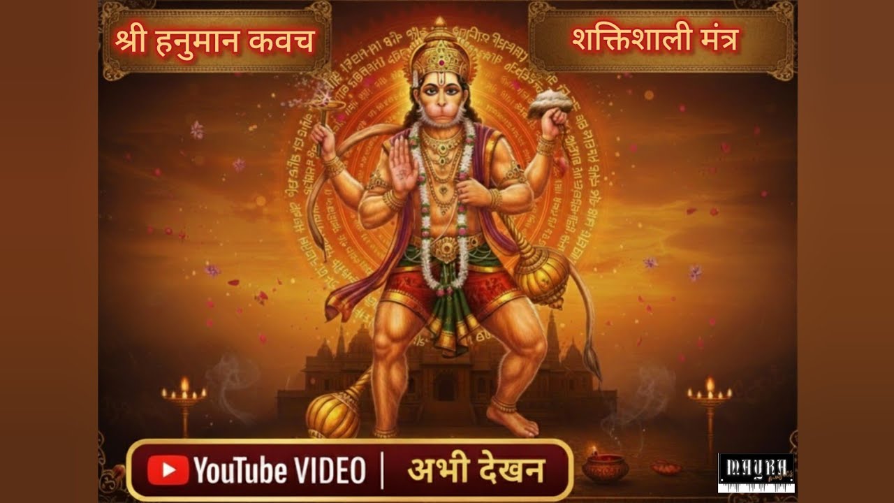 मंगलवार विशेष | श्री पंचमुखी हनुमान कवच पाठ | भय, रोग और संकट से रक्षा
